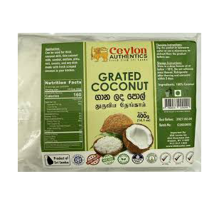 Ceylonic Vibes Frozen Grated Coconut 400g