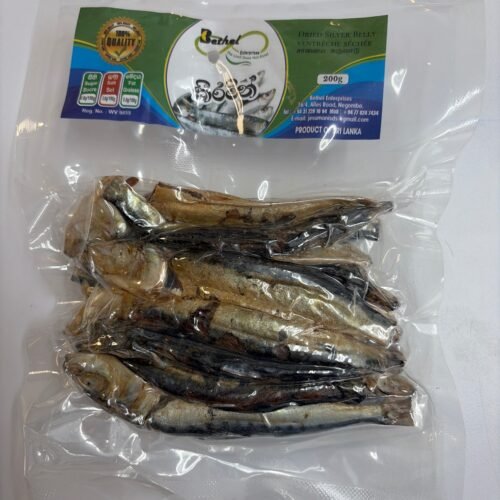 J&J Dry fish-SIlverBelly (Keeramin)200g