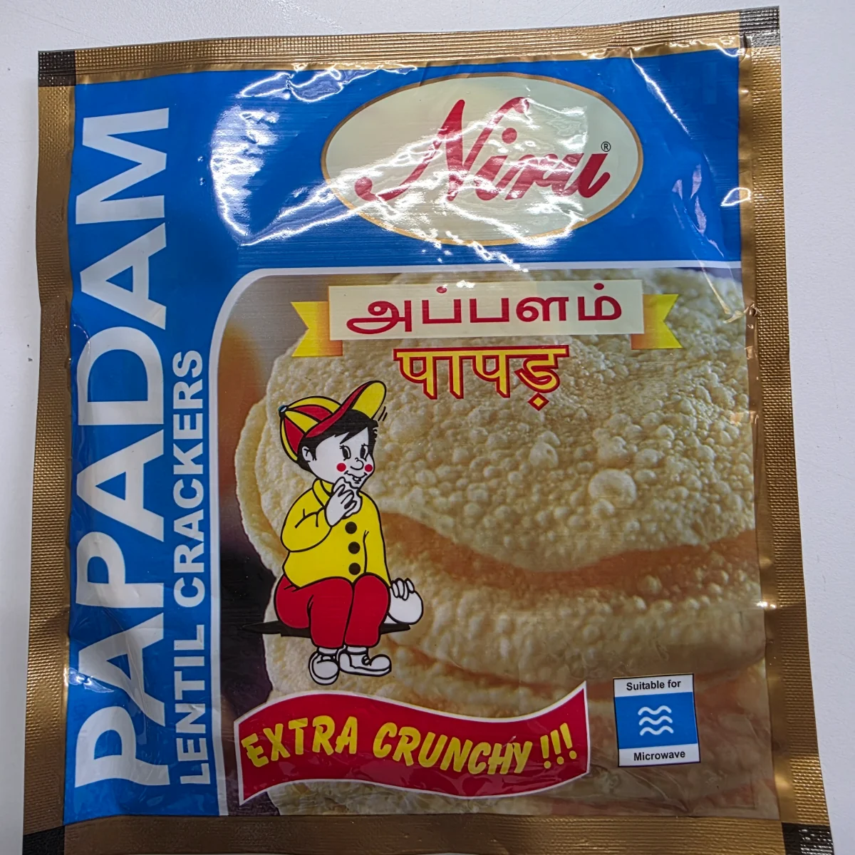 Niru Pappadam 5" 150g