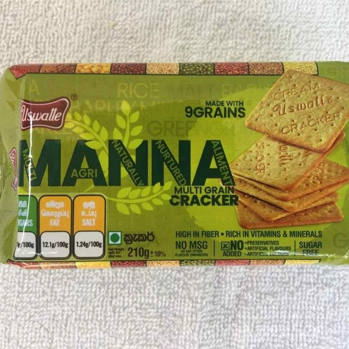 Uswatta Manna Cracker 210g